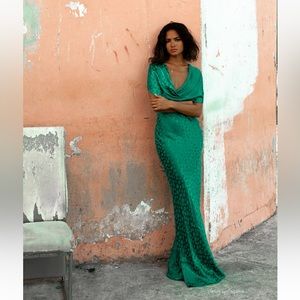 RAT & BOA ODESSA DRESS GREEN